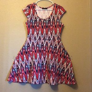 Above the knee Multicolored Dress